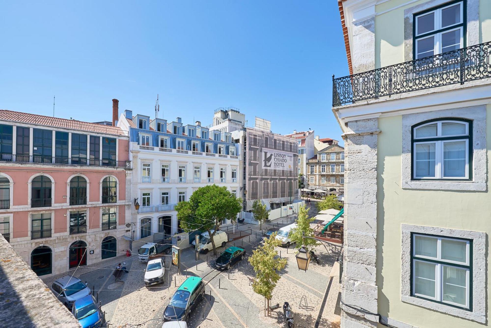 Apartmán Casa Portuguesa Carmo Lisboa Exteriér fotografie
