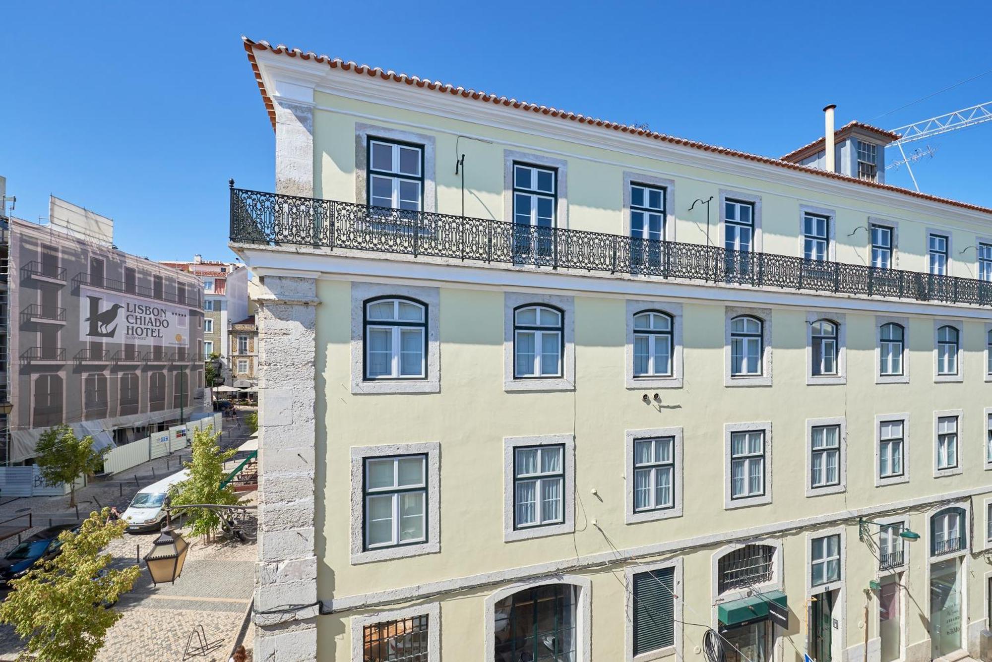Apartmán Casa Portuguesa Carmo Lisboa Exteriér fotografie
